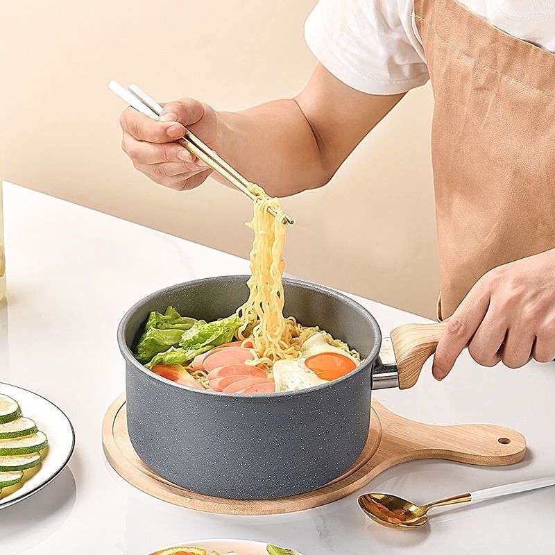 WT-MP013 Granite Induction Bottom Pressed Saucepan — image 4