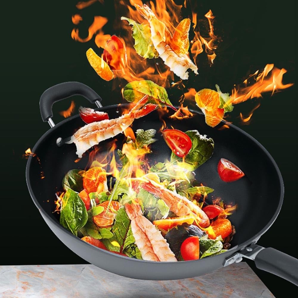 WT-WK003 Fast Heat-conducting Non-stick Wok — image 6