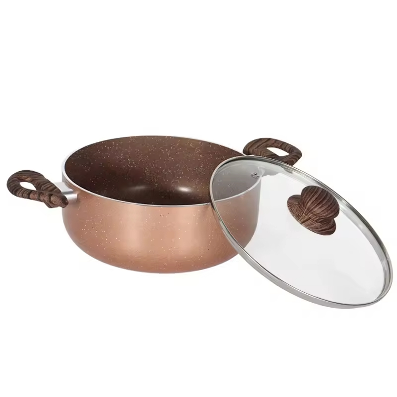 WT-SP006 Deep-bottomed Pressed Casserole Stockpot — image 3