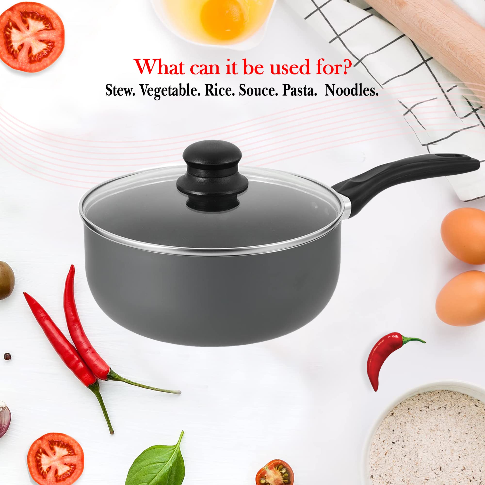 WT-MP001 Heat-conductive Spiral Bottom Pressed Saucepan — image 5