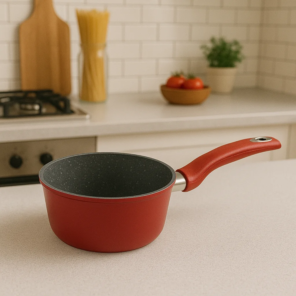 WT-MP014 Ergonomic Induction Bottom Forged Saucepan — image 4