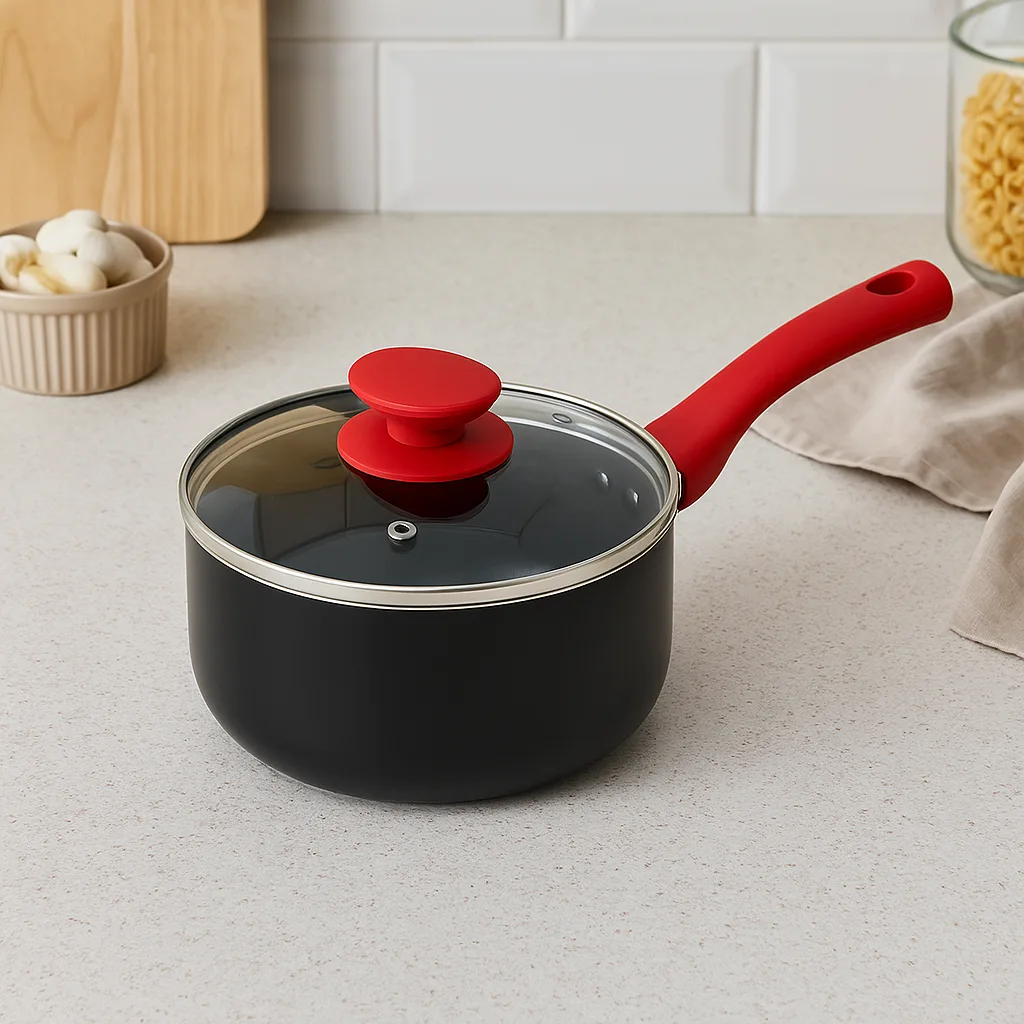 WT-MP017 Practical Spiral Bottom Pressed Saucepan — image 3
