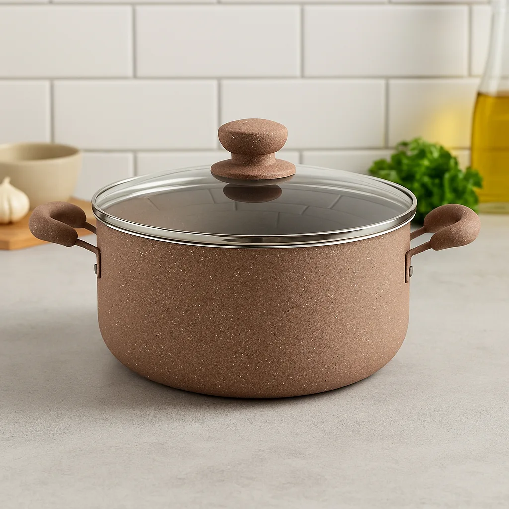 WT-SP005 Pressed Induction Bottom Pressed Casserole Stockpot — image 2
