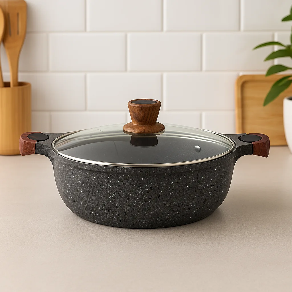 WT-SP008 Heat-retaining Dia Cast Casserole Stockpot — image 5