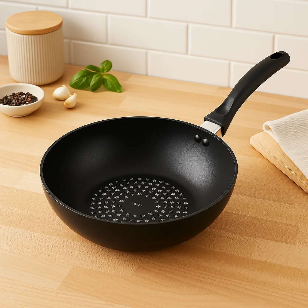 WT-WK004 Ergonomically Designed Simple Wok — image 3