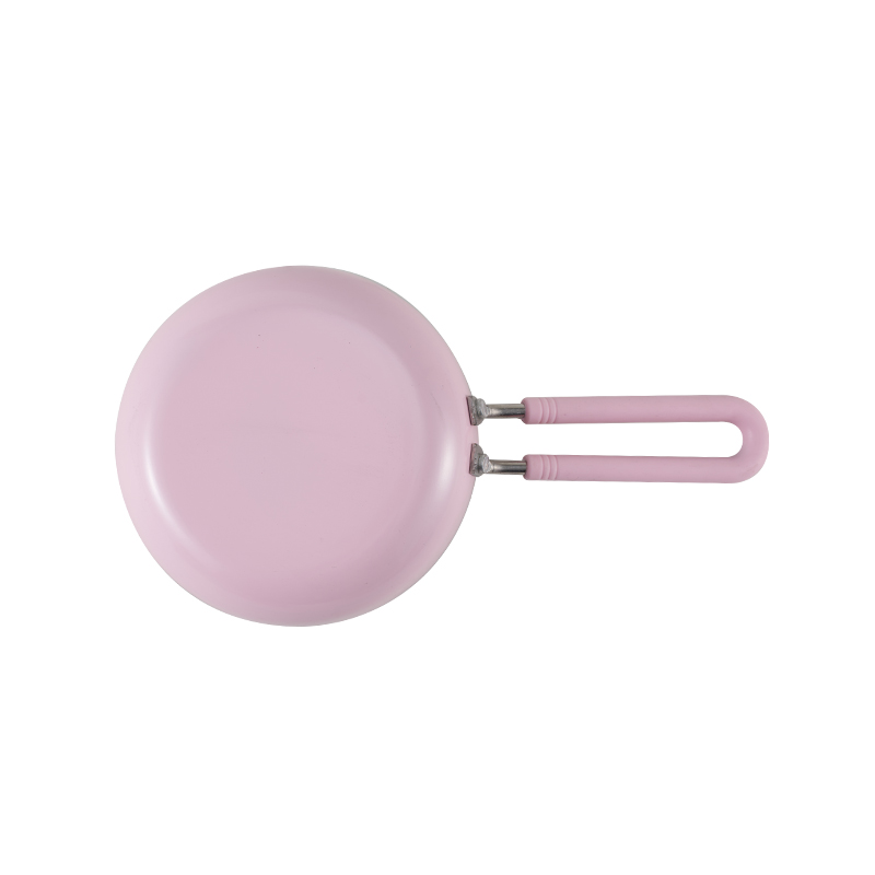 WT-FP013 Pink Thermally Conductive Pressed Frying Pan — image 2
