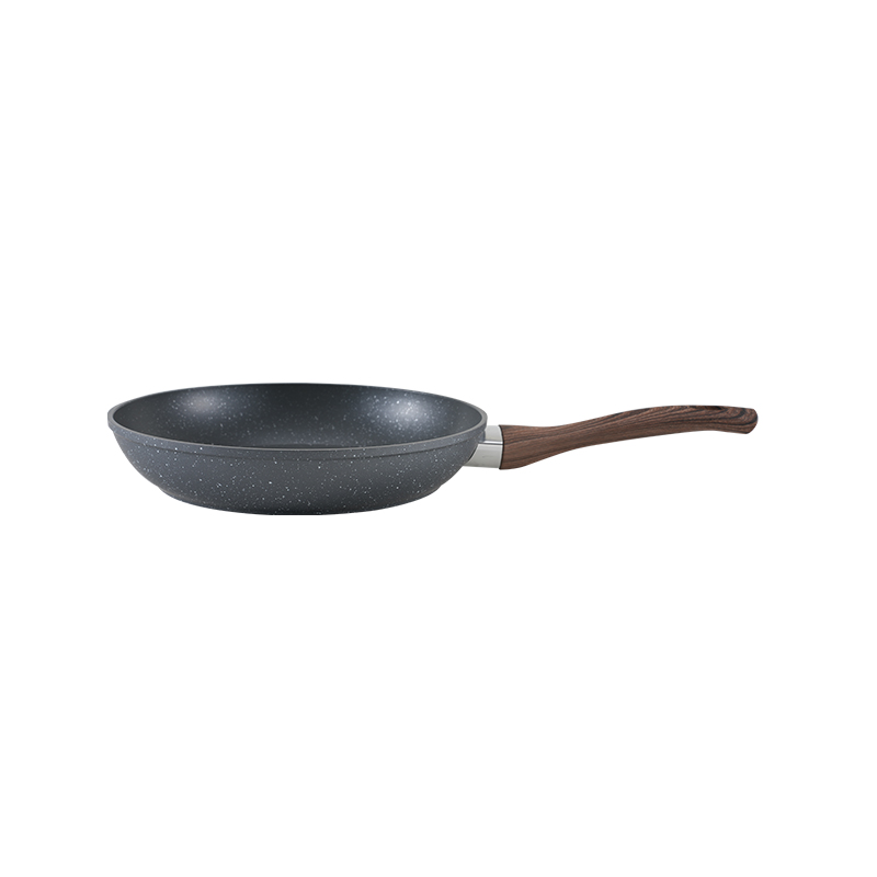 WT-FP008 Black Round Pressed Frying Pan — image 3